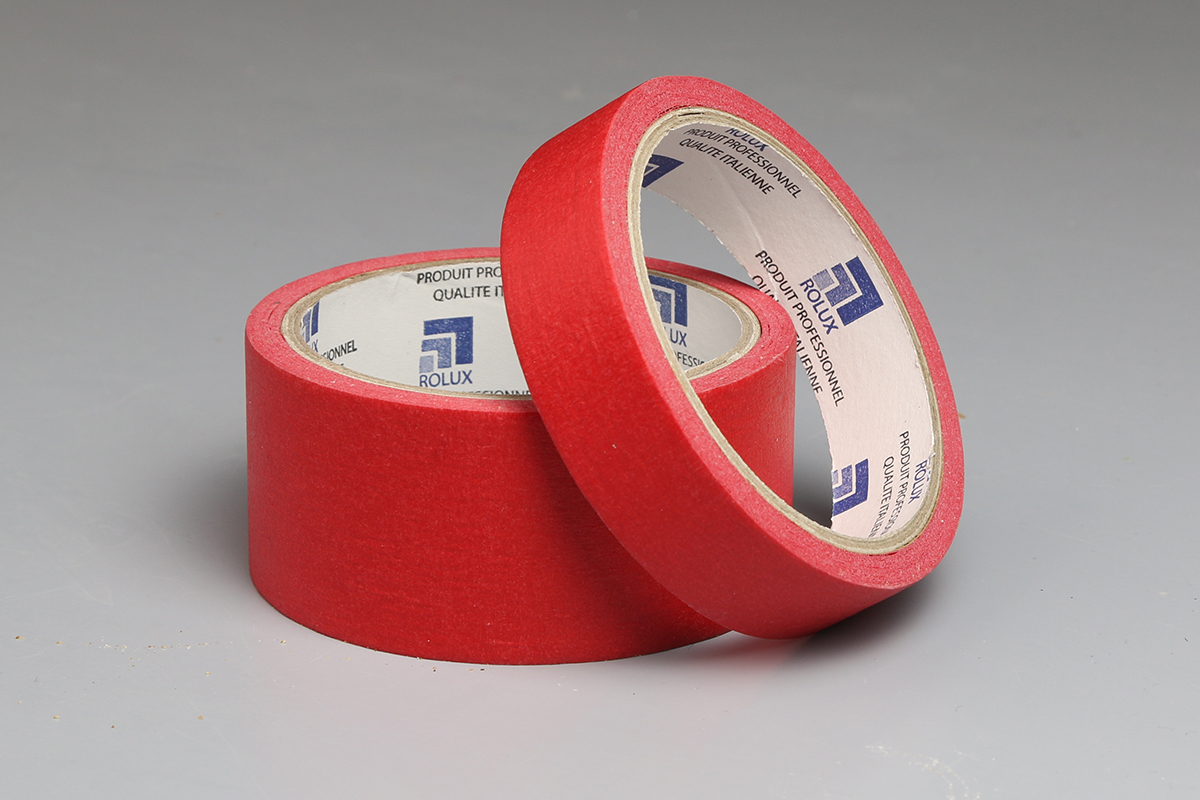 Papier Adhésif De Masquage Rouge